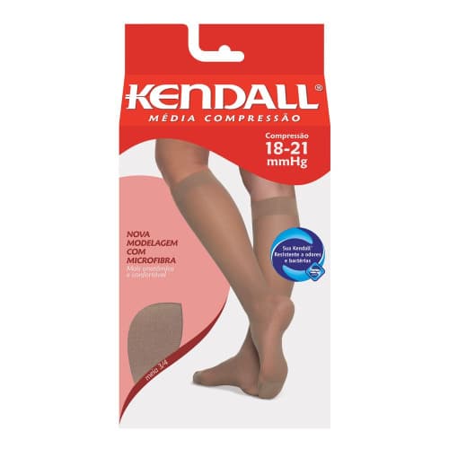 MEIA KENDALL FEM M.C 3/4 MEL (P)