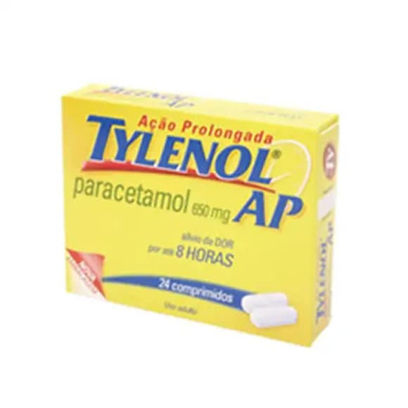 TYLENOL AP 650MG CX/24CPR