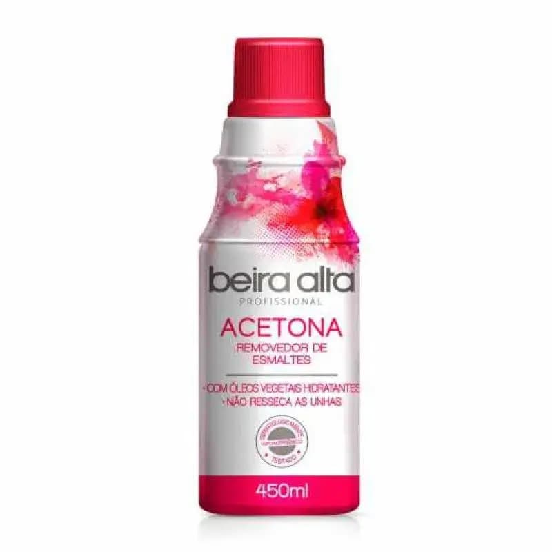 ACETONA BEIRA ALTA 450ML SOL( REM ESM)