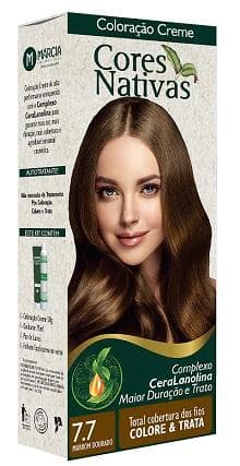 TINT MARCIA 7.7 MARROM DOURADO