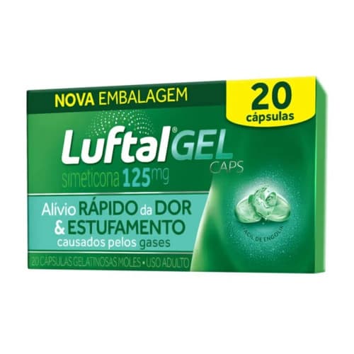LUFTAL  125MG C/20 CAPS GEL