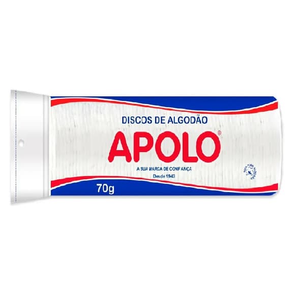 ALGODAO EM  DISCO LIMP FACIAL 70G
