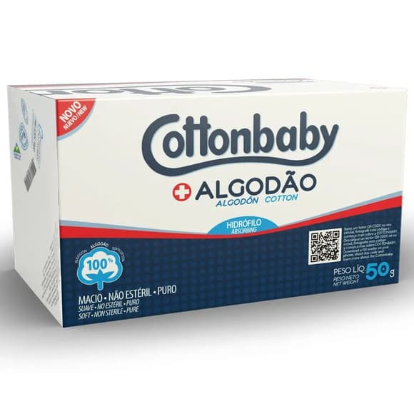 ALGODAO ROLO COTTONB ABY 50G/COT