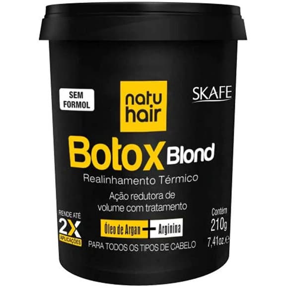 NATU HAIR BOTOX BLOND 210G