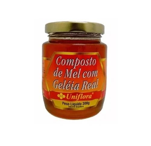MEL COM GELEIA REAL UNIFLORA 300G