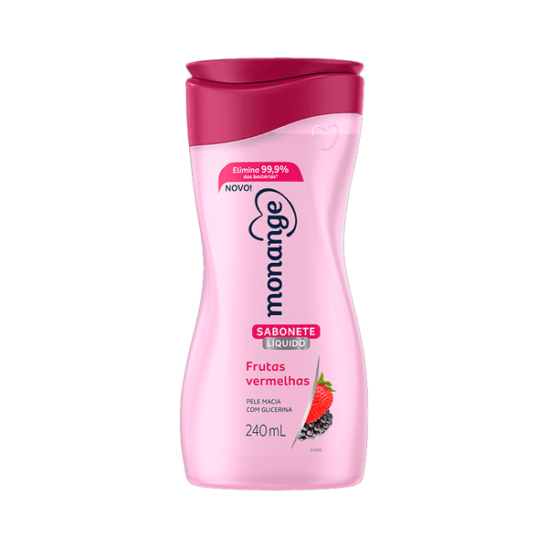 SAB LIQ MONANGE FRUTA VERMELHA 240ML