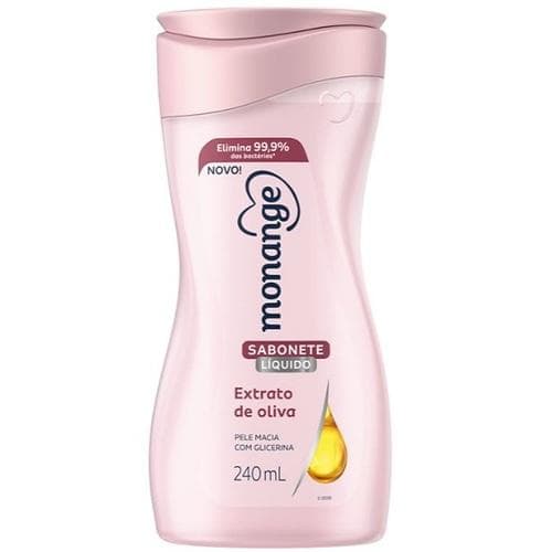 SANONETE LIQUIDO 240ML  MONANGE EXTR OLIVA