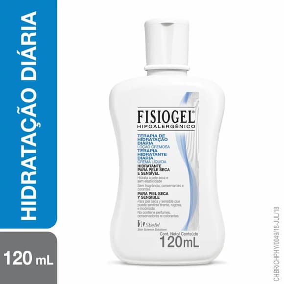FISIOGEL LOCAO CREMOSA 120ML
