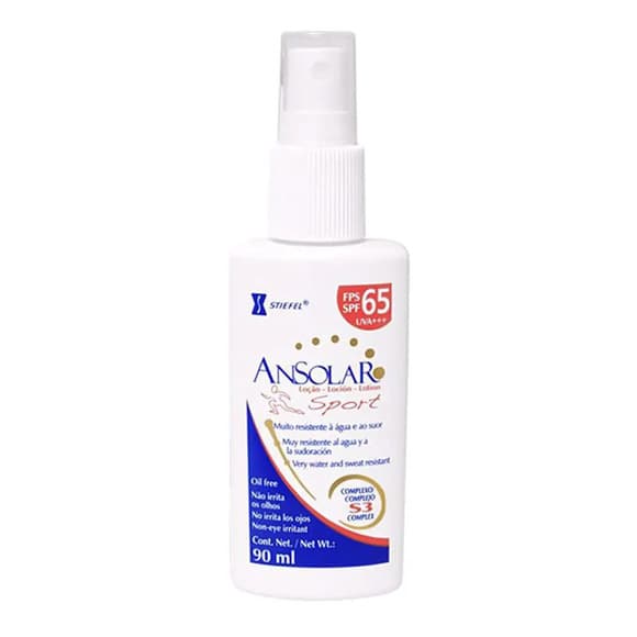 ANSOLAR SPORT FPS 65 90ML