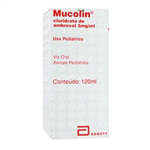 MUCOLIN PED 3MG F/120ML