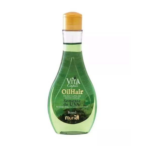 OLEO CAPILAR MURIEL 80ML SEMENTE DE UVA