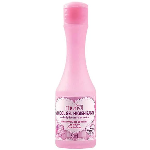 GEL HIGIEN P/MAOS MURIEL ROSA