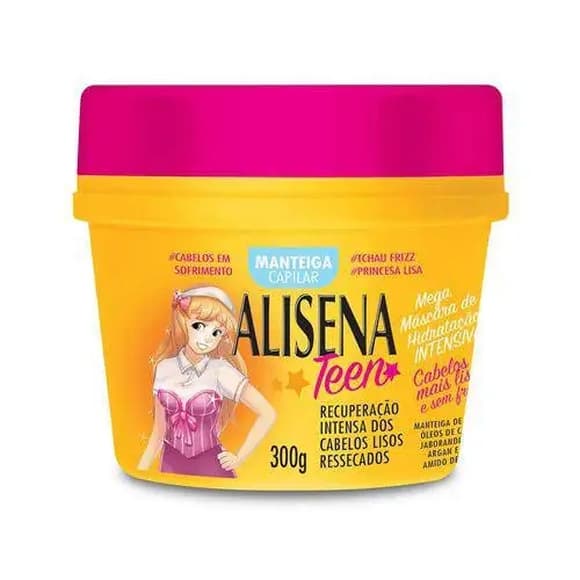 MASC ALISENA TEEN EFEITO LISO 300G