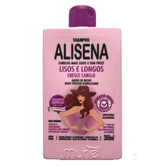 SH ALISENA LISOS   E LONGOS 300 ML