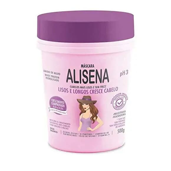 MASC CAP ALISENA LISOS E LONGOS