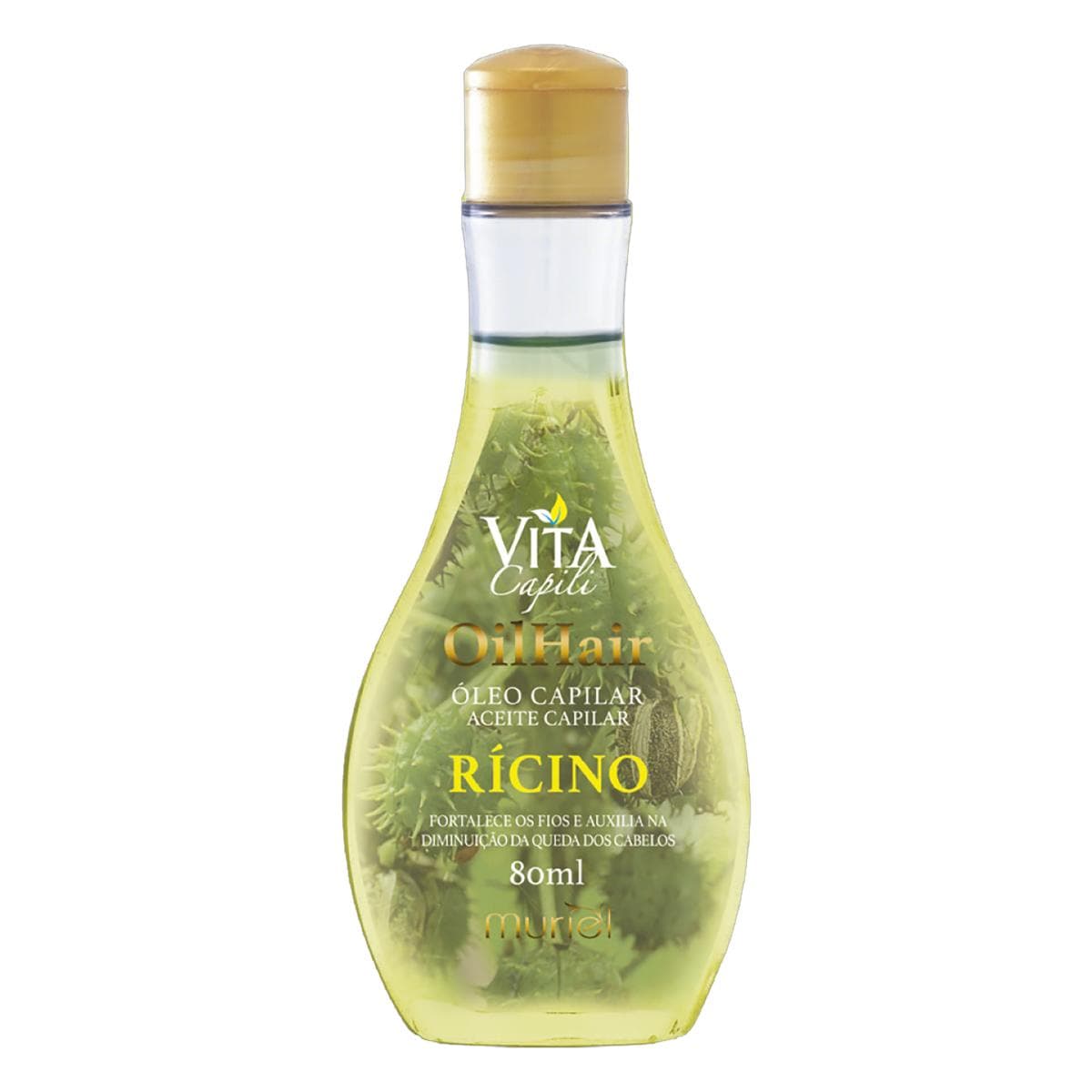 OLEO CAPILAR VIT CAP RICINO 80ML