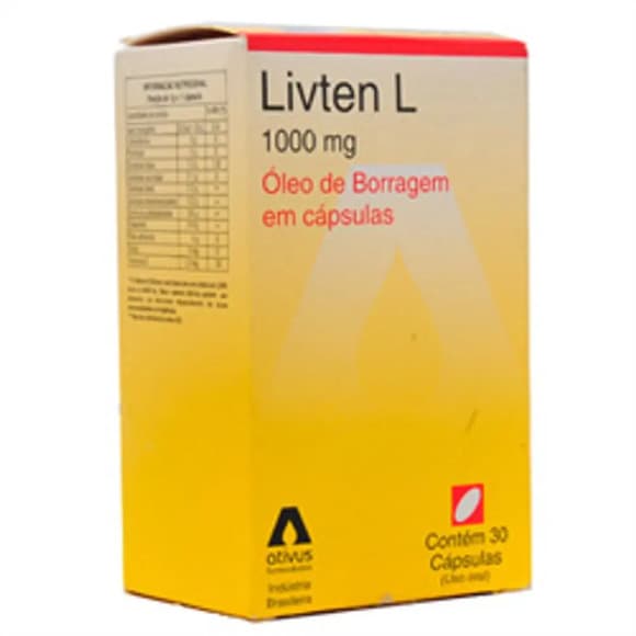 LIVTEN L 1000MG CX/30CAP