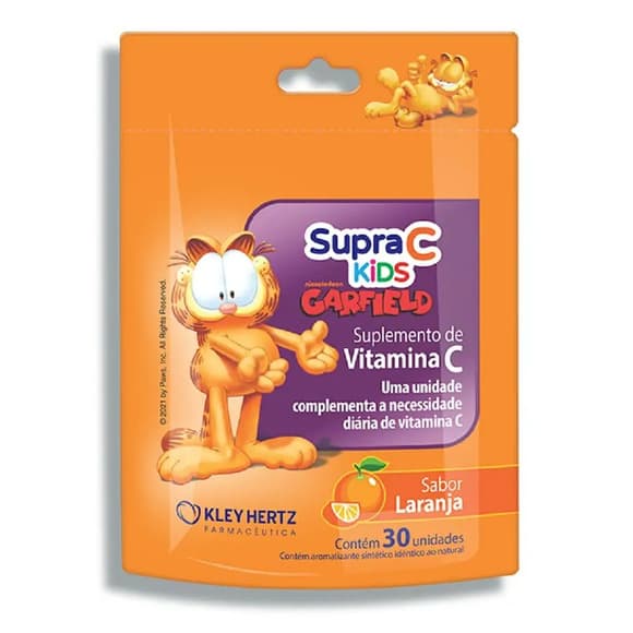 SUPRA C KIDS LARANJA C/30