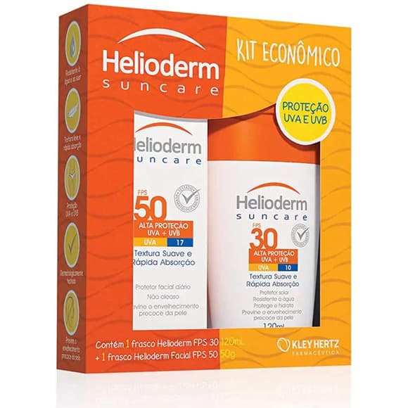 HELIODERM SUNCARE FPS 30 KIT ECONOMICO