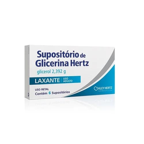 SUPOSI DE GLICERINA HERTZ ADULTO