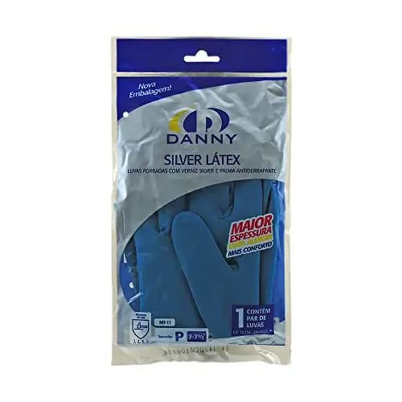 LUVA LATEX SANRO SILVER P