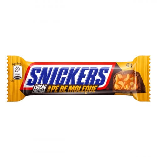 SNICKERS PE DE MOLEQ 42G