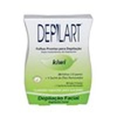 DEPIL DEPILART FOLHA FACIAL KIWI 10 PARES