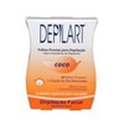 DEPIL DEPILART FOLHA FACIAL COCO 10 PARES