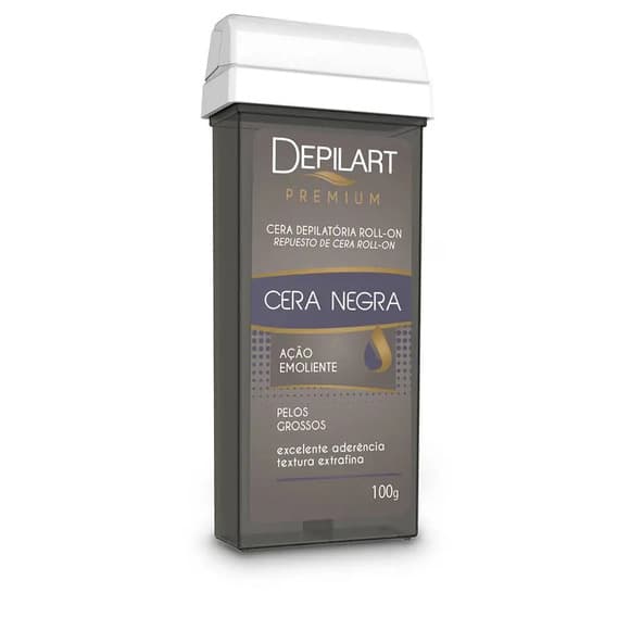 CERA REFIL ROLON 100G NEGRA DEPILART