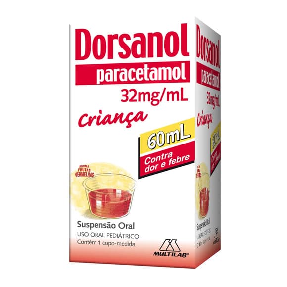 DORSANOL 160MG CRIANCA 60 ML