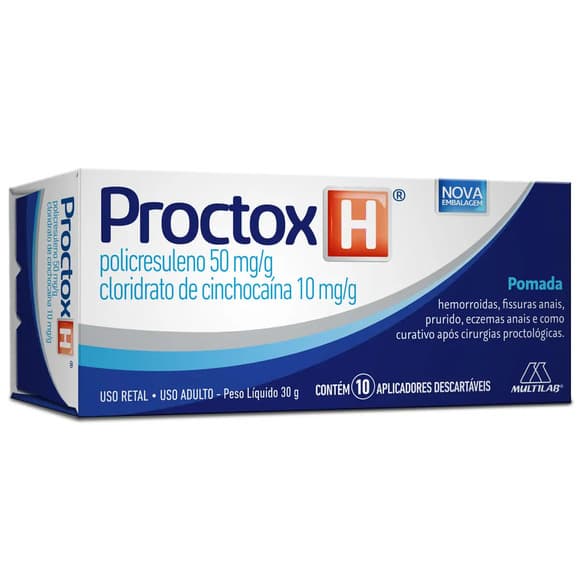 PROCTOX-H 50+10MG/G POM