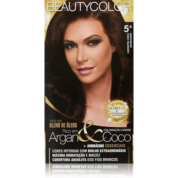 TINT BEAUTY COLOR 5.4 CAST. CLARO ACOB