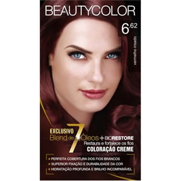 TINT BEAUTY COLOR 662 VERMELHO IRISADO