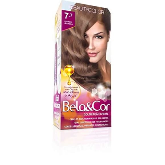 TINT BEAUTYCOLOR 7.7 MARROM DOURADO