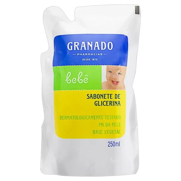 SAB LIQ GRANADO BEBE REFIL 250ML