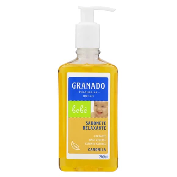 SAB LIQ GRANADO BEBE CAMOMILA 250ML