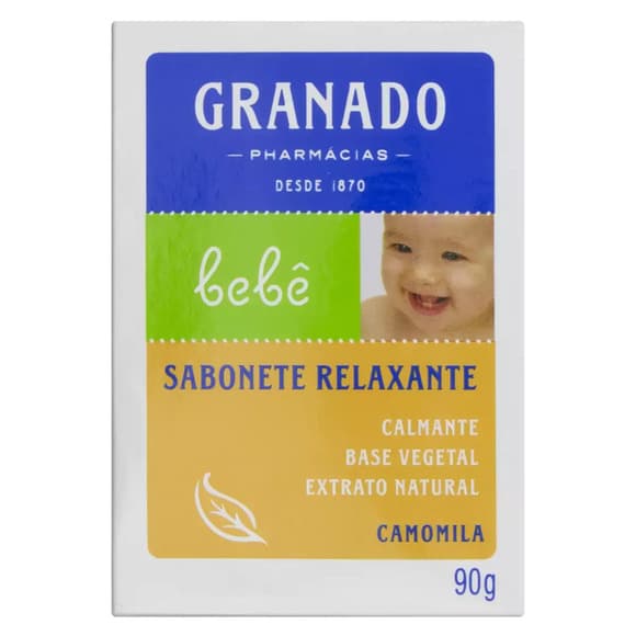 SAB GRANADO BEBE CAMOMILA 90G