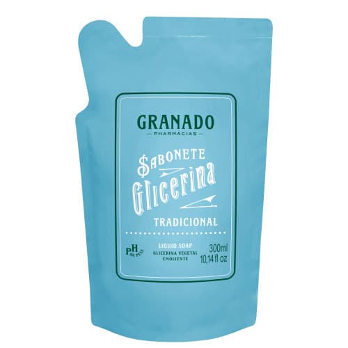 SAB LIQ GRANADO GLIC TRAD REFIL 300ML