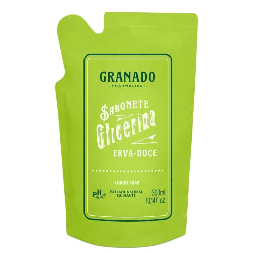 SAB LIQ GRANADO  ERVA DOCE 300ML