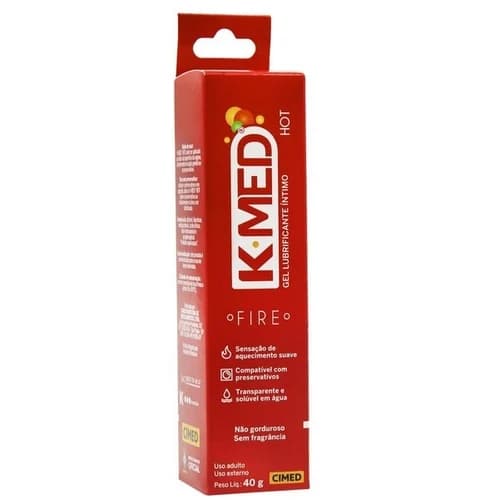 K-MED HOT GEL LUB FR C/40G