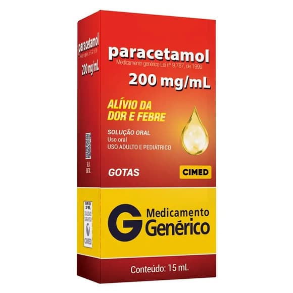PARACETAMOL(GEN 200MG SOL 15ML