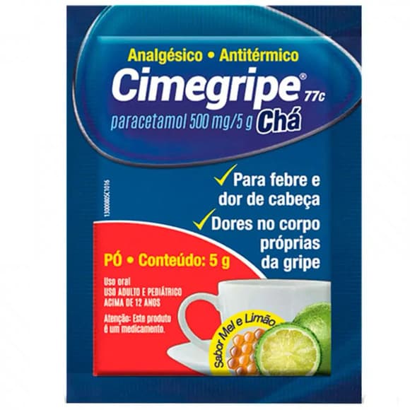 CIMEGRIPE 77C CHA 500MG/5G