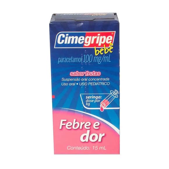 CIMEGRIPE BEBE 100MG 15ML+SER
