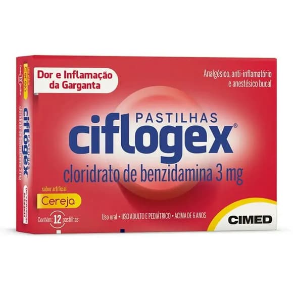 CIFLOGEX PAST.C/ 12 CEREJA