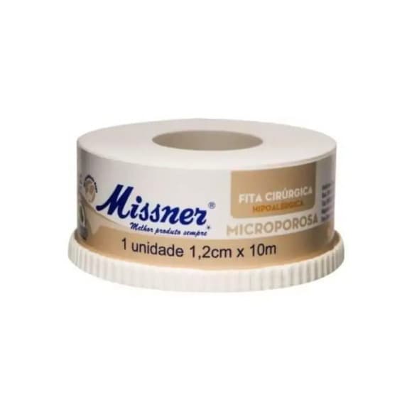 FITA CIRURGICA MICRO P. BEGE 1,2CM X 10M