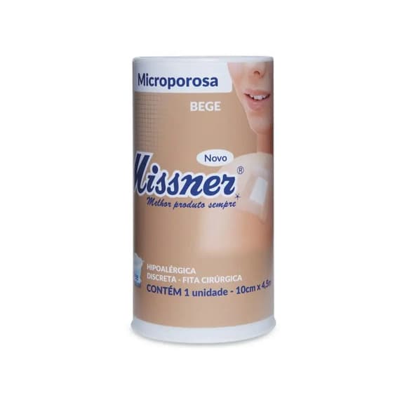 FITA MICROP.MISSNER 10CMX4,5CM BEGE