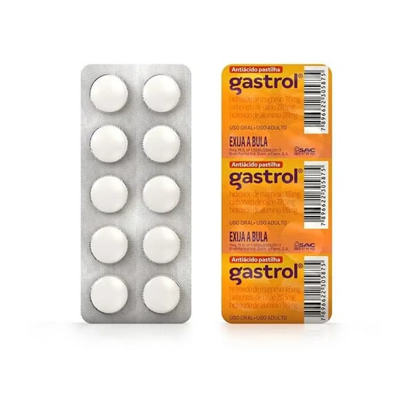 GASTROL C/10 PASTILHAS