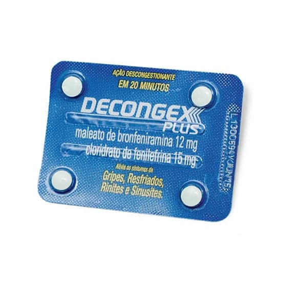 DECONGEX PLUS BL 25 X 4 COMP