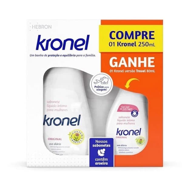 KIT KRONEL SAB LIQ I NT 250+80ML