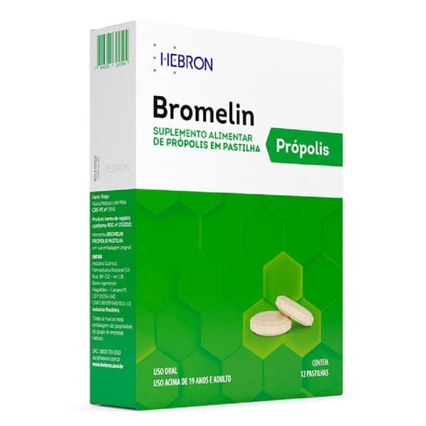 BROMELIN PROPOLIS PROPOLIS C/12 PAST